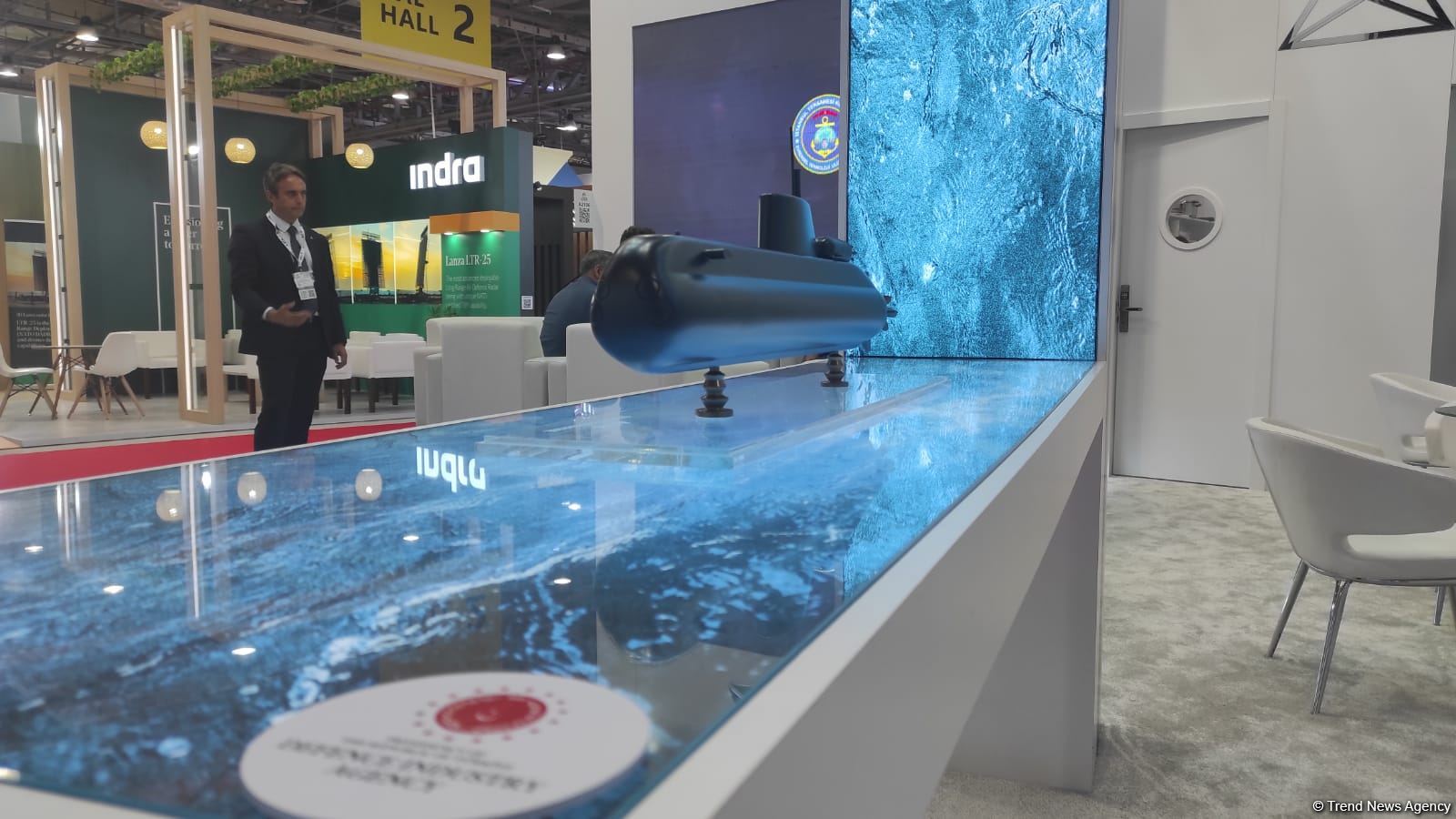 Türkiye showcases 'STM 500' small submarine at ADEX 2022 (PHOTO)
