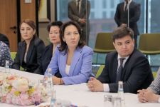 Qazaxıstanın dövlət nümayəndələri DOST Agentliyində olub (FOTO)