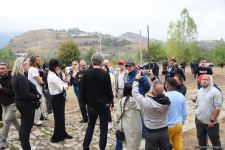Foreigners witness consequences of Armenian vandalism in Azerbaijan's Shusha (PHOTO)