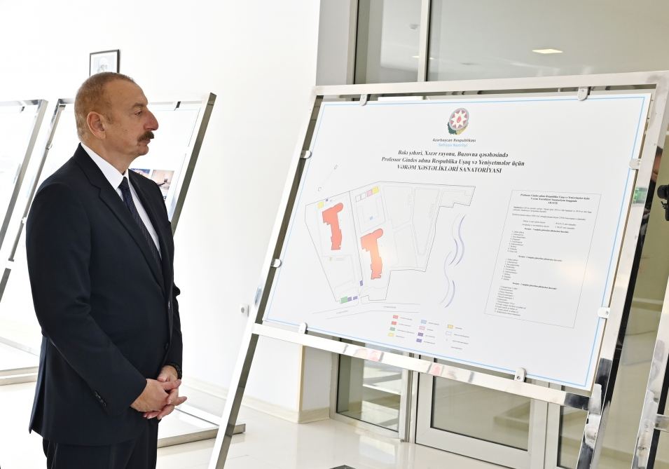 President Ilham Aliyev attends opening of Republican Tuberculosis Sanatorium for Children and Adolescents in Baku (PHOTO/VIDEO)