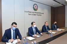 Azerbaijani FM, Russian MFA's special rep review normalization of Azerbaijan-Armenia relations (PHOTO)