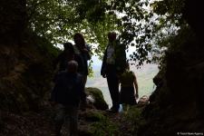 Foreign travelers visit Azykh cave in Azerbaijan's Khojavand (PHOTO)