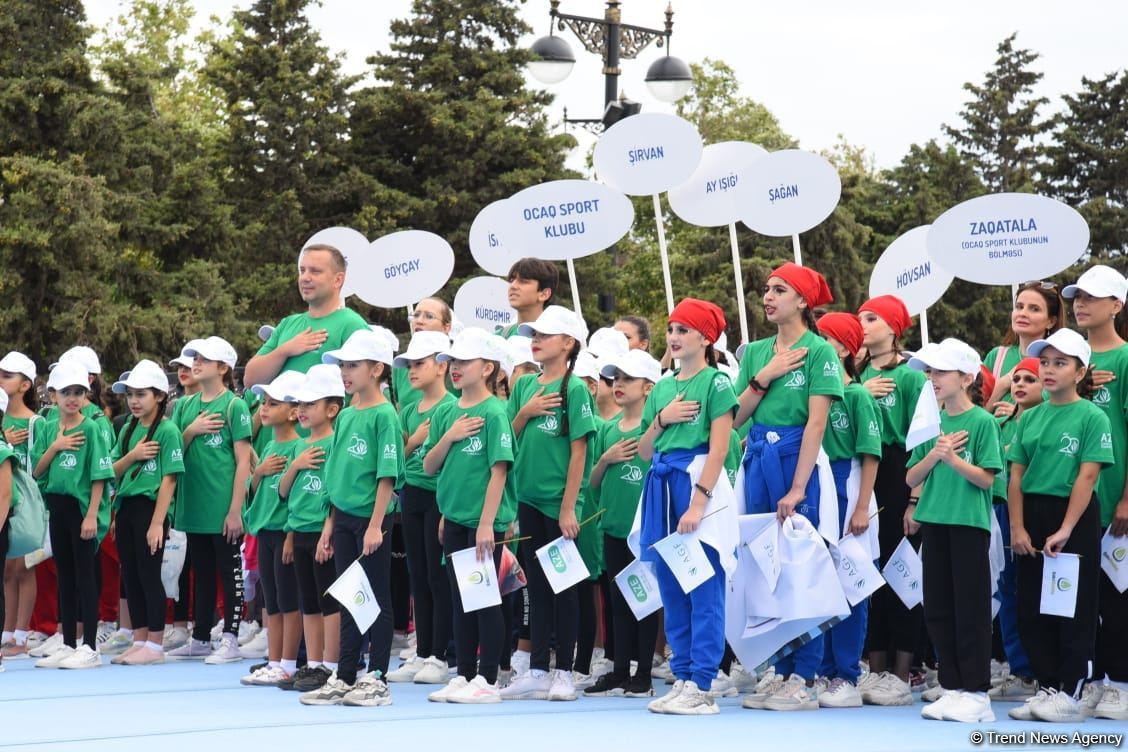 Bakıda “Gimnastika hamı üçün” növü üzrə festival keçirilir (FOTO)