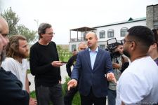 International travelers visit Aghali village of Azerbaijan's Zangilan (PHOTO)