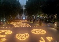 Посольство Японии в Азербайджане организовало Фестиваль свечей (ФОТО)