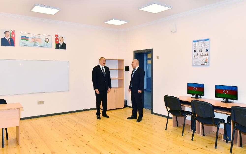 President Ilham Aliyev attends opening of newly-built school No335 in Binagadi district, Baku (PHOTO/VIDEO)