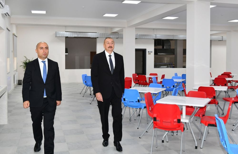 President Ilham Aliyev attends opening of newly-built school No335 in Binagadi district, Baku (PHOTO/VIDEO)