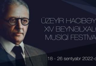 XIV Üzeyir Hacıbəyli Klassik Musiqi Festivalı Şuşa, Bakı, Gəncə, Bərdə və Ağcabədidə keçiriləcək