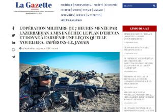 Французская пресса написала о предотвращении азербайджанской армией провокации Армении