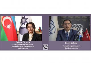 Türkiyənin Baş Ombudsmanı Azərbaycan Ombudsmanına başsağlığı verib