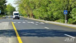 Oğuz-Şəki avtomobil yolunun əsas hissəsinin yenidən qurulması yekunlaşıb (FOTO/VİDEO)