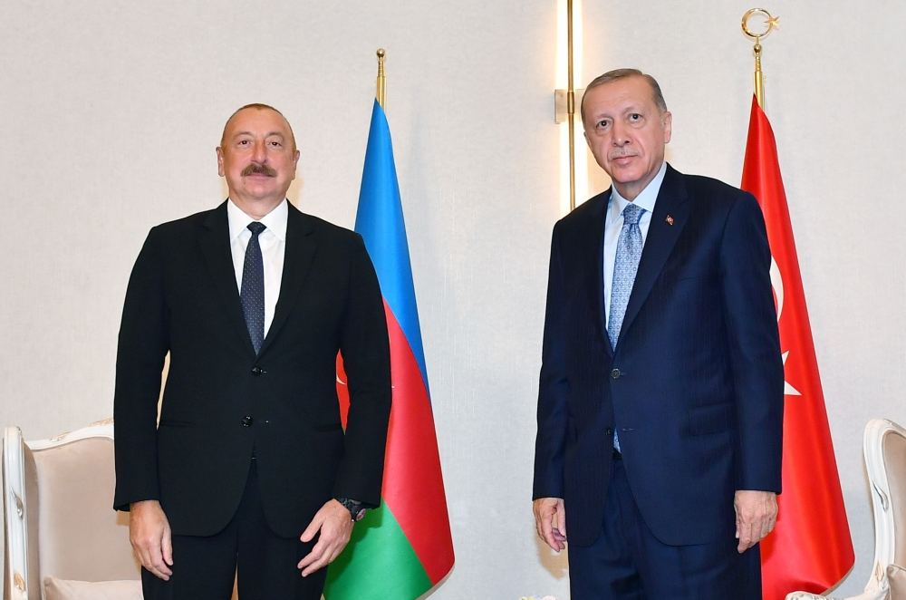 President Ilham Aliyev, President Recep Tayyip Erdogan congratulate military personnel participating in "Fraternal Fist" drills (VIDEO)