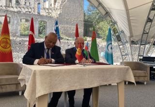 Signing ceremony between Azerbaijan and Turkic-speaking states held in Shusha (PHOTO)