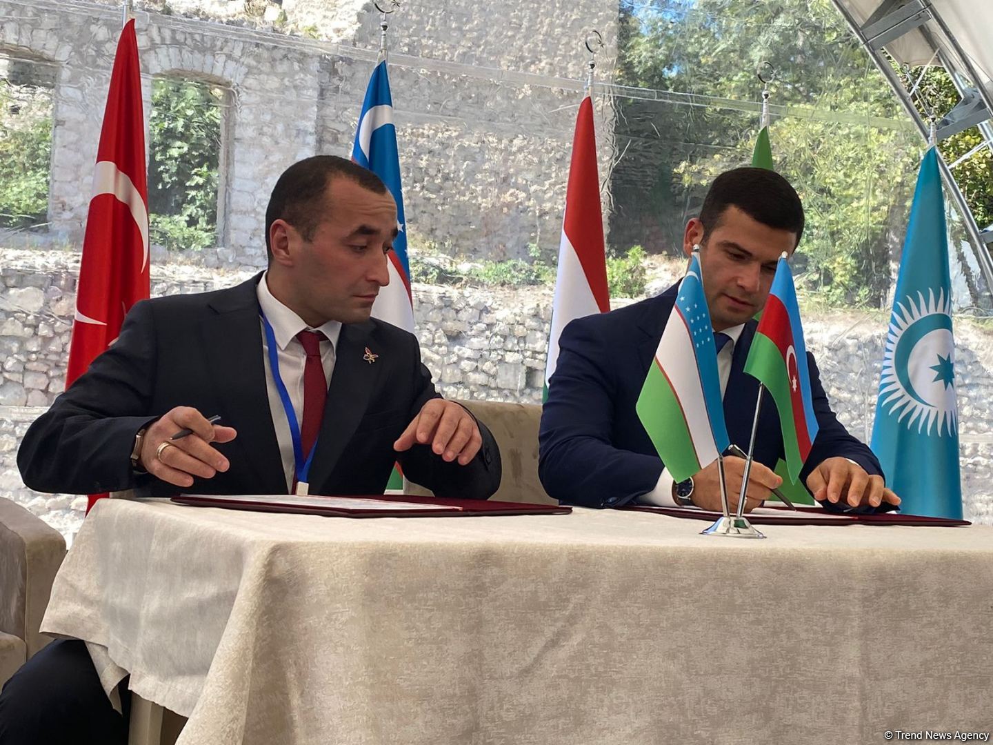 Signing ceremony between Azerbaijan and Turkic-speaking states held in Shusha (PHOTO)