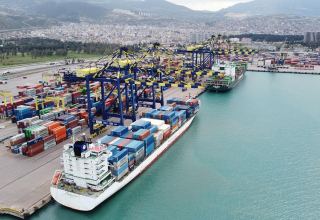 Yanvar-noyabr aylarında İskenderun limanı 54 milyon tondan çox yük qəbul edib
