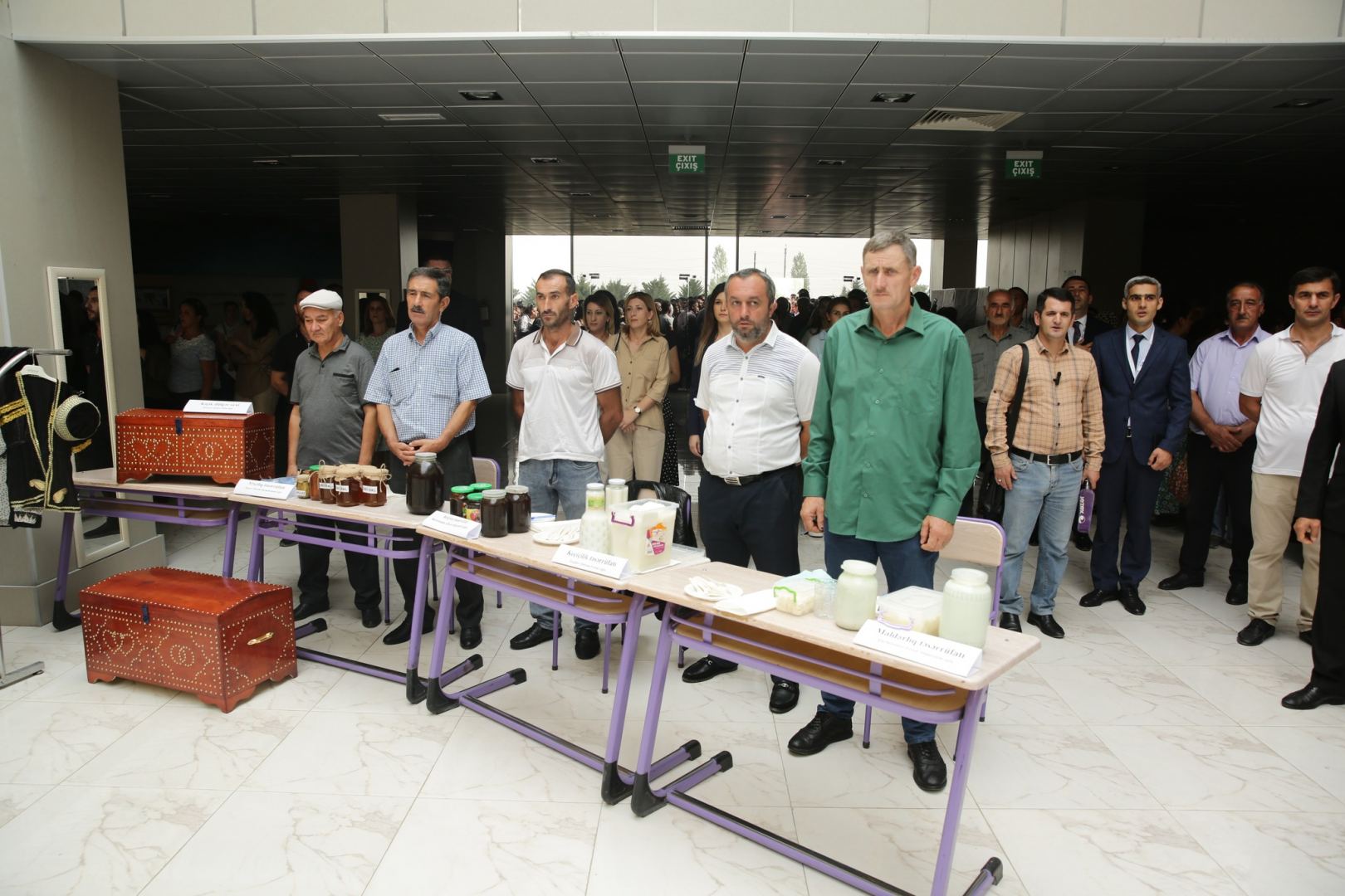На ярмарке труда в Хачмазском районе представлены возможности трудоустройства в Карабахе (ФОТО)