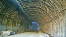 Продолжается строительство дороги Тоганалы-Кяльбаджар-Истису и тоннеля Муровдаг (ФОТО)