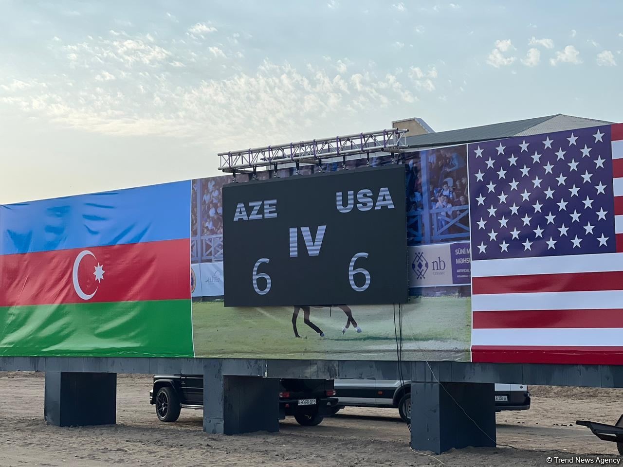 Состоялся товарищеский матч по конному поло между командами Азербайджана и США (ФОТО)