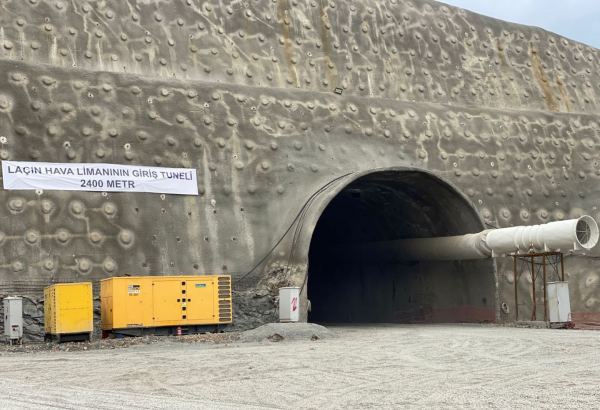Входной портал тоннеля в Лачинский международный аэропорт будет протяженностью 2 400 метров (ФОТО)