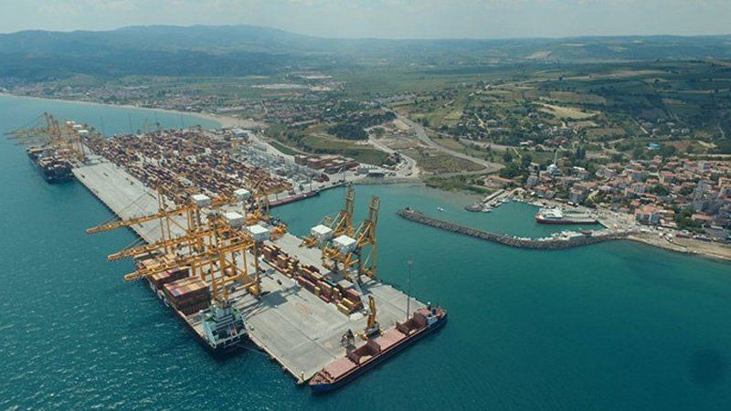 İl boyu Tekirdağ limanı 13 milyon tondan çox yük qəbul edib