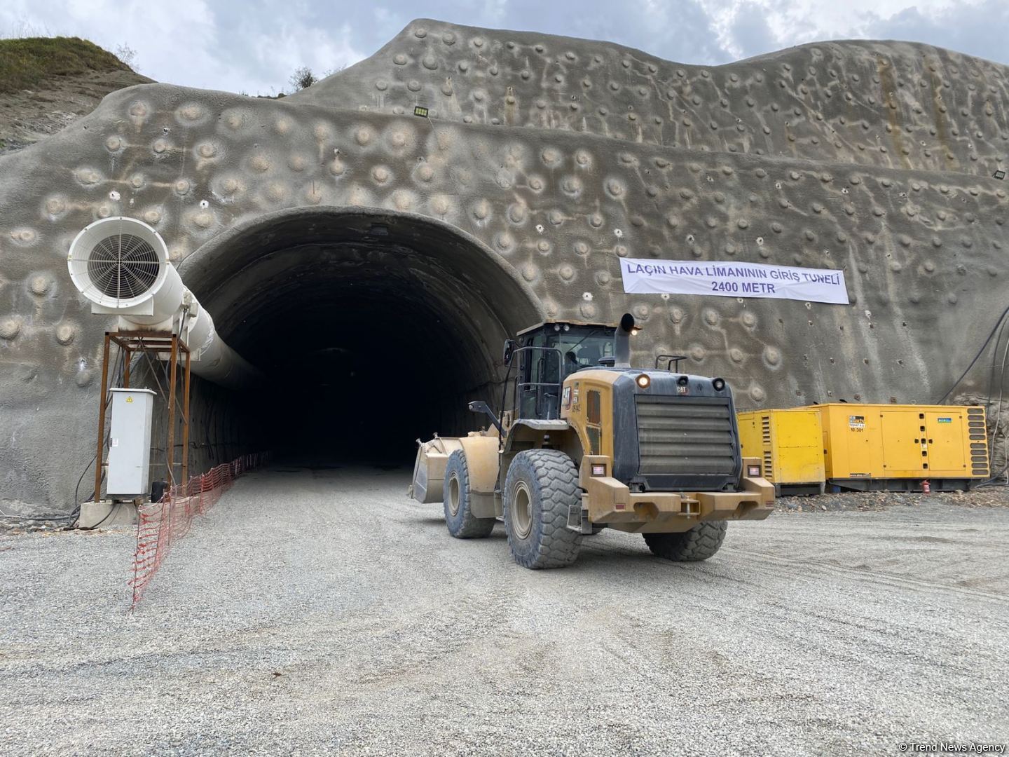 Laçın Hava Limanının giriş tuneli 2400 metr olacaq - Eyyub Hüseynov (FOTO)