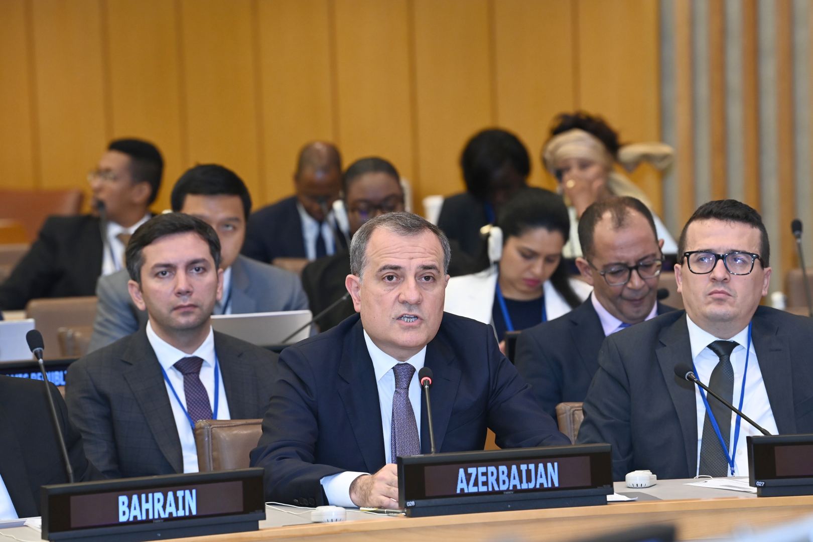 Jeyhun Bayramov thanks OIC for supporting Azerbaijan (PHOTO)