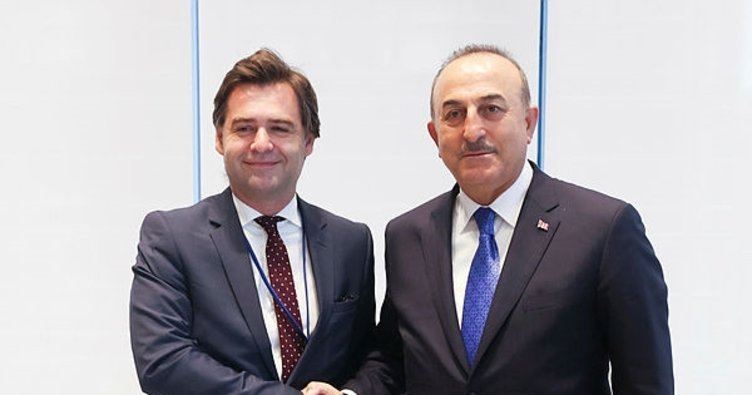Mövlud Çavuşoğlu Moldova xarici işlər naziri ilə görüşüb