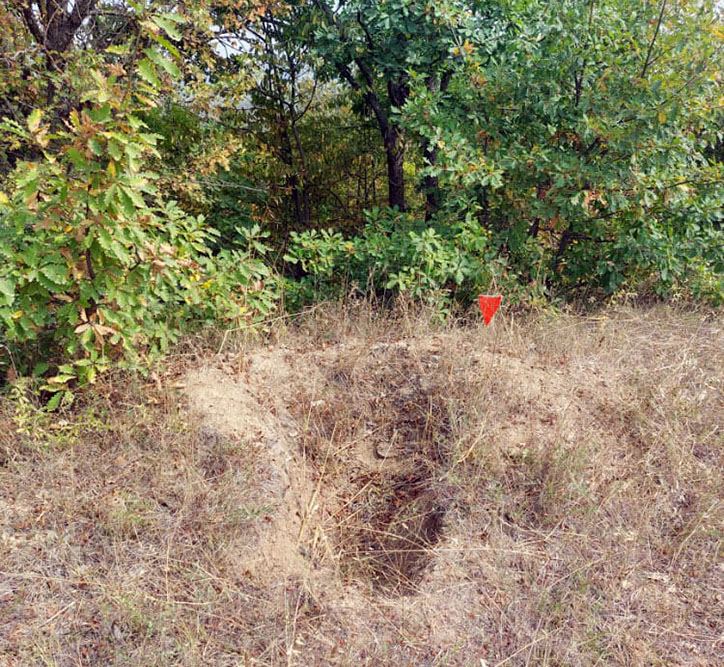 В направлении Ходжалинского района обнаружены мины-ловушки, установленные армянскими военными формированиями (ФОТО)