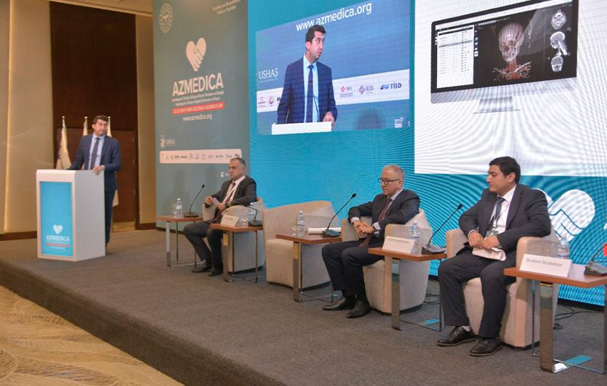 “Azərbaycan-Türkiyə səhiyyə biznes forumu və sərgisi” panel sessiyalarla davam edir (FOTO)