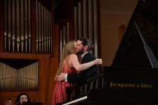 В Баку состоялся концерт феноменальной немецко-российской пианистки Кристины Миллер (ФОТО)