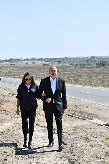 President of Azerbaijan Ilham Aliyev, First Lady Mehriban Aliyeva visit Fuzuli district (PHOTO/VIDEO)