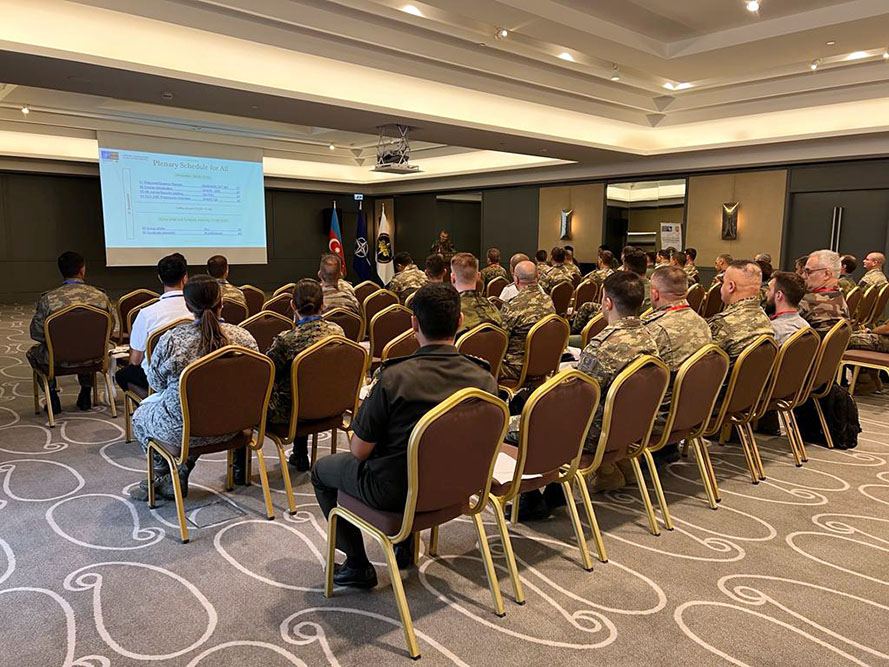 Opening ceremony of NATO's OCC E&F Database Training Course held in Azerbaijan (PHOTO)
