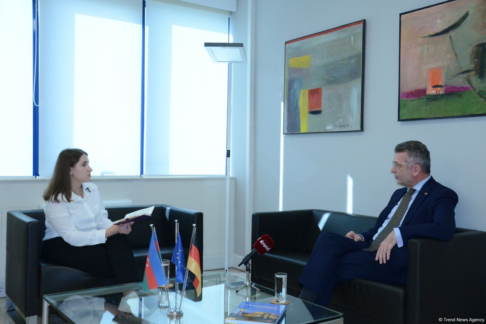 Germany looks forward to continue developing dynamic relations with Azerbaijan - Ambassador Horlemann (Interview) (PHOTO/VIDEO)