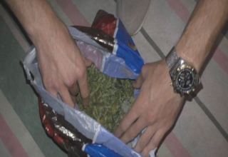 Zaqatalada narkotik alverçisindən odlu silah götürülüb (FOTO/VİDEO)