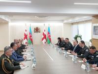 Chief of general staff of Azerbaijani army meets with Georgian minister of defense (PHOTO)