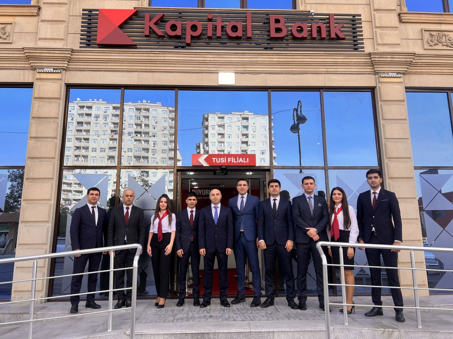 Kapital Bank daha bir filialını istifadəyə verib (FOTO)