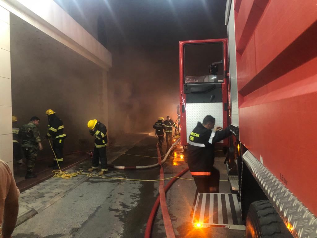 Пожар в отеле в Новханы потушен (ФОТО)