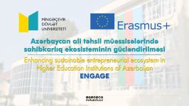 Mingəçevir Dövlət Universiteti Erasmus+ proqramının qalibi olub
