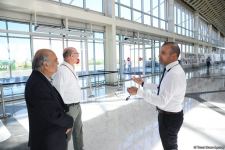 Участники I Форума мозговых центров Азербайджана ознакомились с Международным аэропортом  Физули (ФОТО)
