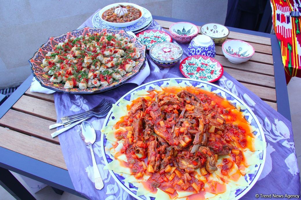 Неделя узбекской кухни в Азербайджане – аппетитные блюда, танцы и музыка (ВИДЕО, ФОТО)