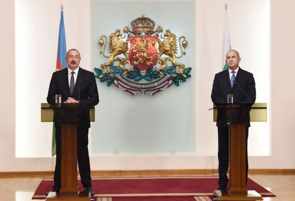 President Ilham Aliyev talks Azerbaijan's natural gas to be exported to Bulgaria