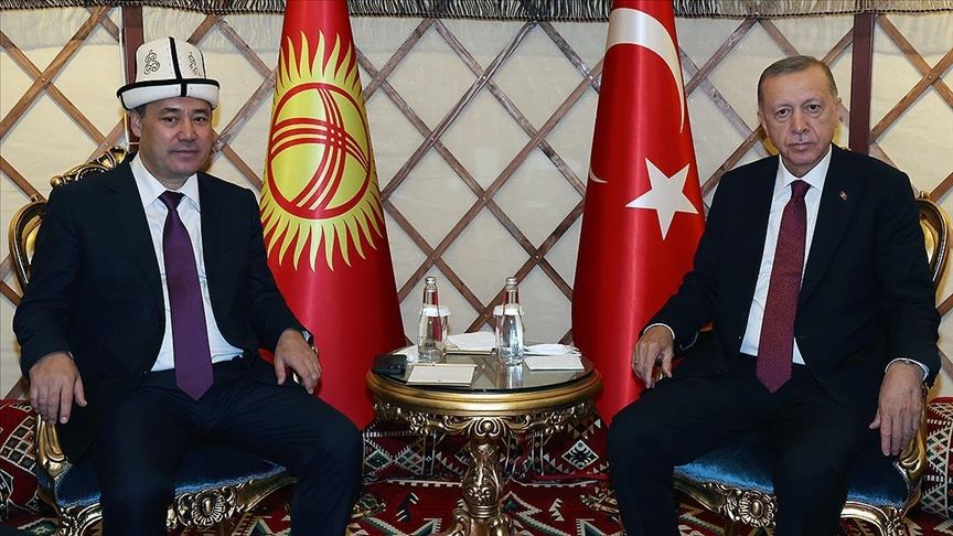 Эрдоган встретился с президентами Кыргызстана и ТРСК