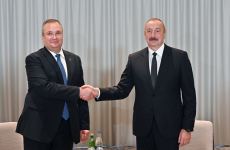 President Ilham Aliyev meets with Prime Minister of Romania in Sofia (PHOTO/VIDEO)