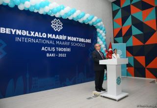 Azərbaycan Beynəlxalq Maarif Məktəblərinin açılış mərasimi olub (FOTO)