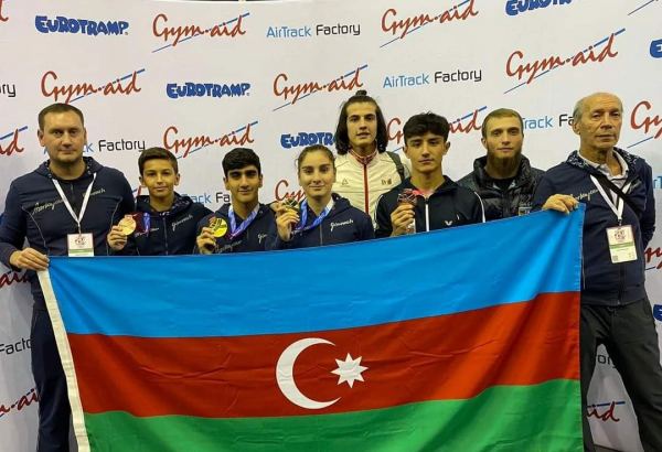Azerbaijani gymnasts win four medals at championships in UK