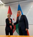 Azerbaijani FM meets Swiss State Secretary in Geneva (PHOTO)