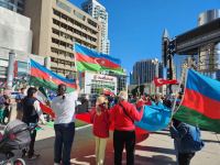 Азербайджанская община провела пикет в Торонто (ФОТО)