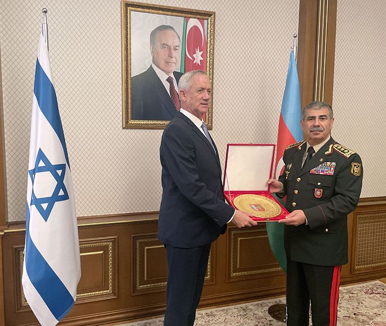 Azerbaijan, Israel review issues of military co-op (PHOTO/VIDEO)