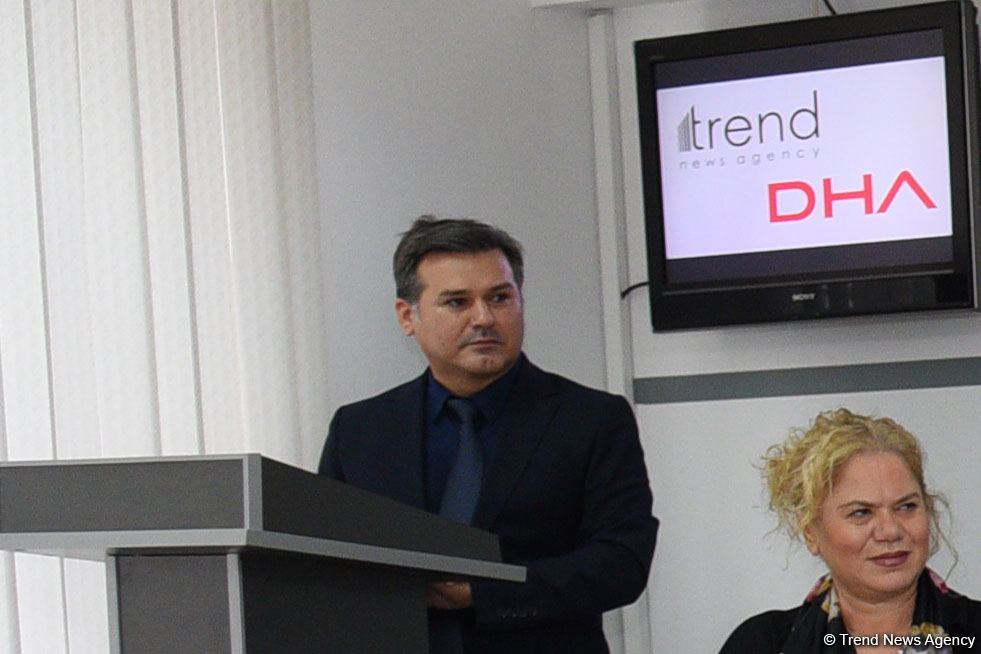 Trend, Turkish DHA news agencies sign agreements to launch new projects (PHOTO/VIDEO)