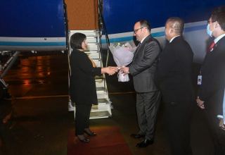 Начался визит председателя Милли Меджлиса Сахибы Гафаровой в Индонезию